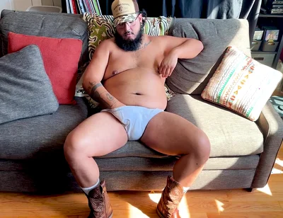 Sweaty Chub Boy Exposes Himself After Work