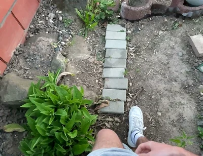 Risky! I Play on the Street with My Dick