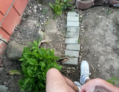 Risky! I Play on the Street with My Dick
