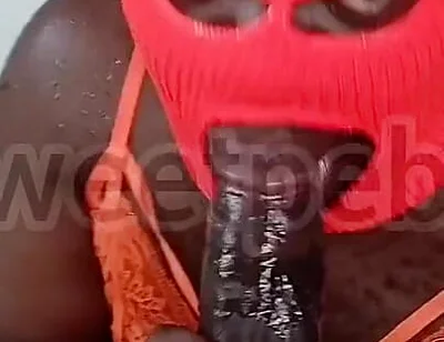 Teddy Bear Fucked Me with His Thick Black Dick, Even When There Light Out