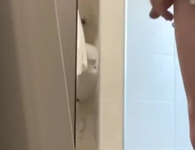 Helping Hand in Public Toilets - Almost Caught