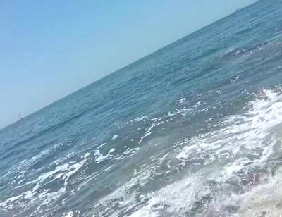 On the Beach on a Sunday