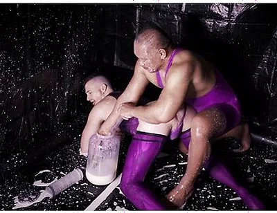Muscular Asshole Gets Fed With Lots Of Milk With Axel Abysse And Rose Bud