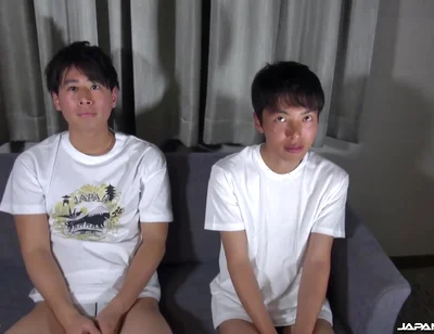 Horny Tomohisa And Tomono Fulfill Each Others Sex Desires