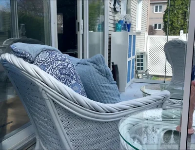Hunk Stepdaddy Bear Naked Sunbathing in the Veranda 3