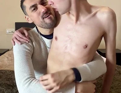 Twink with Monster Cock Fucking Hot Stepdaddy