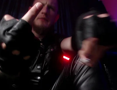 Alpha in Leather - Smoking Domination