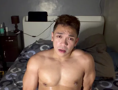 Hot Filipino Twink Jerks off in Steamy Shower
