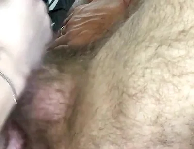 Suck Stepdaddys Hairy Cock and Eat All His Cum