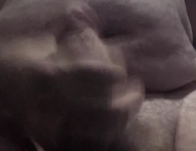 Handsome Mature Chubby with Big Fat Cock Masturbating Until I Cum a Lot in the Foreground for You Comments