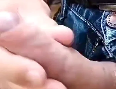 Mature Man Masturbating in Public Places