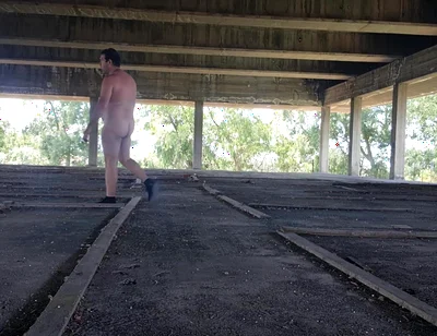 All Naked in Outdoor