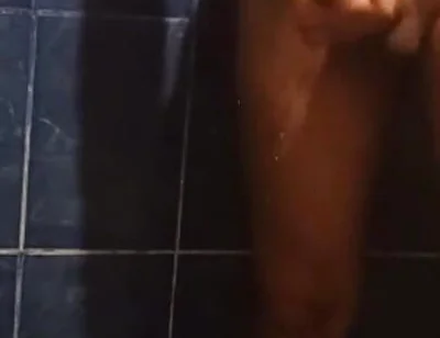 Stroking in the Shower - Tall Tatted Peruvian