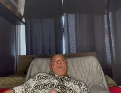 Mr Guru. Sexy Body Builder Wank at Home