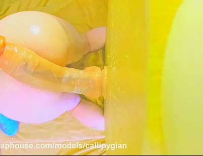 Mega Dildo Rips My Asshole Apart and Analgasm
