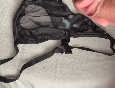 Cum on Wife’s Panties 10