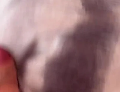 Masturbation with a Dick on a Pillow and Freehands Cum
