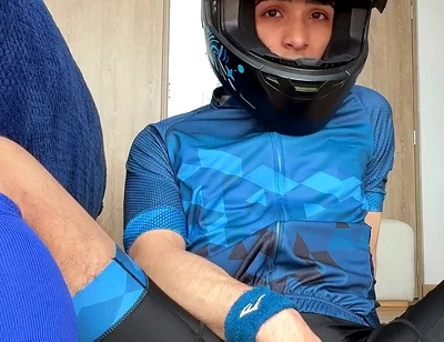 Suit Bike and Cum