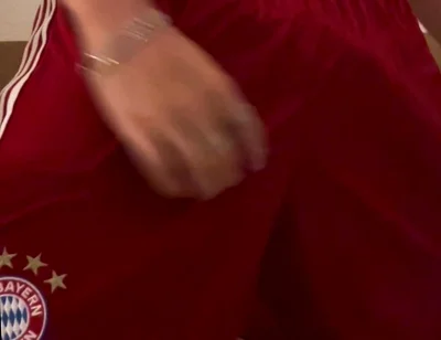 Soccer Player Gives Foot and Ass Massage to Himself