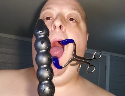Mouth Spreader Deepthroat 3 Huge King Cock Dildo