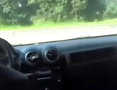 Jerking off in the Car
