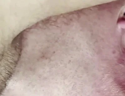 Foot Fetish, Slave Sucks Toes and Eats Cum, Slaps, Cums in Mouth Twice