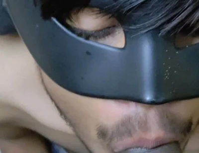 Cute Indian Twink Don't Know How to Give Blowjob but Know How Tho Swallow My Cum