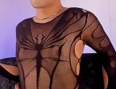 Ken Femboy Dances in Front of the Camera Dressed as a Whore Sissy