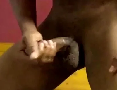 Black Twink Morning Jerk off