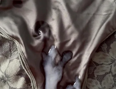 Cum on Wife’s Panties 14
