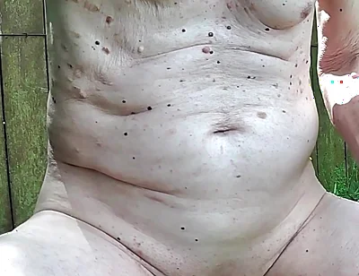 Close up Outdoor Anal and Sounding Cum