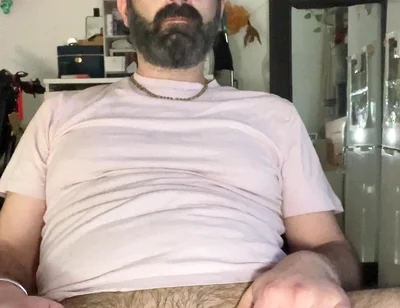 Sitting with Your Legs Open in Front of the Webcam