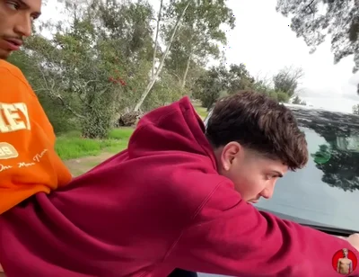 Fucking A Gay Latin Thug Bareback Public Fucking Caught
