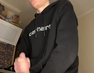 Hot Young Guy’s Cum Play