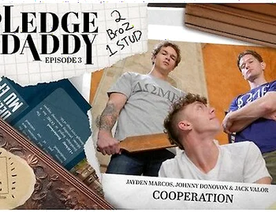 Pledge Stepdaddy 3 Double Domed Twink Jock Spanked & Dapd With Johnny Donovan, Jack Valor And Jayden Marcos