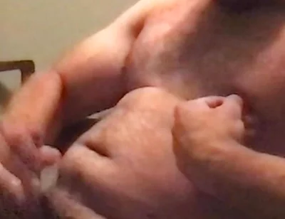 Squirting Cum on Myself
