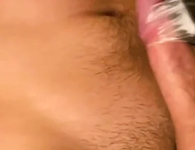 Vibrator on Dick Head Solo Orgasm in Morning Dirty Talks