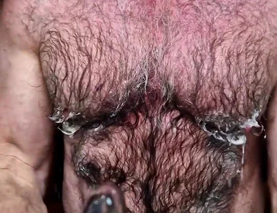 Hairy Muscle Bear Cools Down