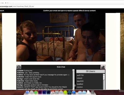 First Ever Men on Edge Live! - Slumber Party