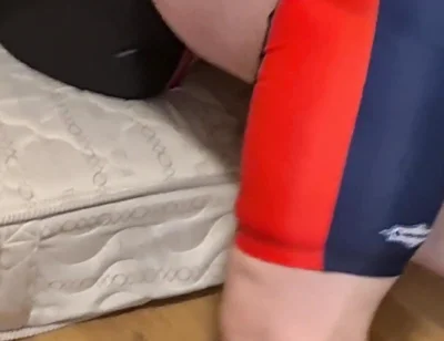 Silver Stepdaddy Boxer Vs. Gouine Wrestler - Singlet Wrestling Challenge