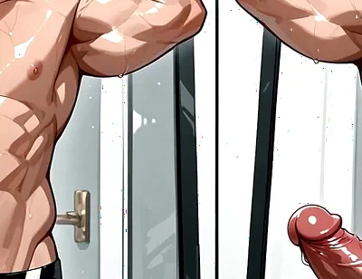 Ai Sexy Oiled Muscle Men