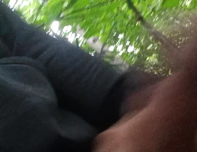 Cumshot at the Bus Stop
