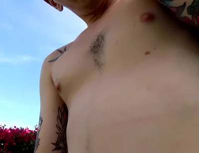 A smokers sticky self facial