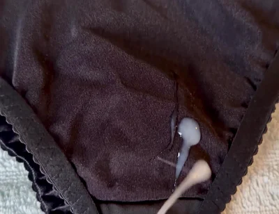 Cum on Wife’s Panties 18