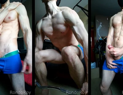 A Quick Warm-up Before the Main Workout - Massive Cumshot