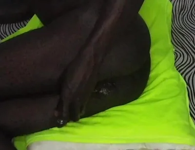 African Boy Wanking His Long BBC and Ended with Hot Cum