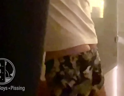 Caught Pissing on His Friend in the Bathtub