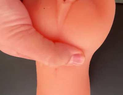 Sex toy pussy fucking and big cumshot on pussy.