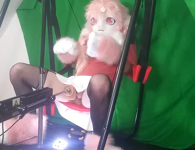 Dildo in My Furry Ass 1