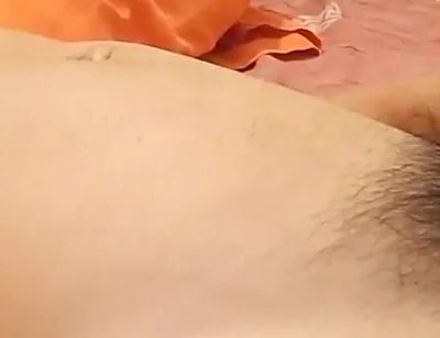 Worship Twink's Big Hairy Cock and Balls, Wank on Boy's Dark Full Bush Pube, Soft Silk Skin